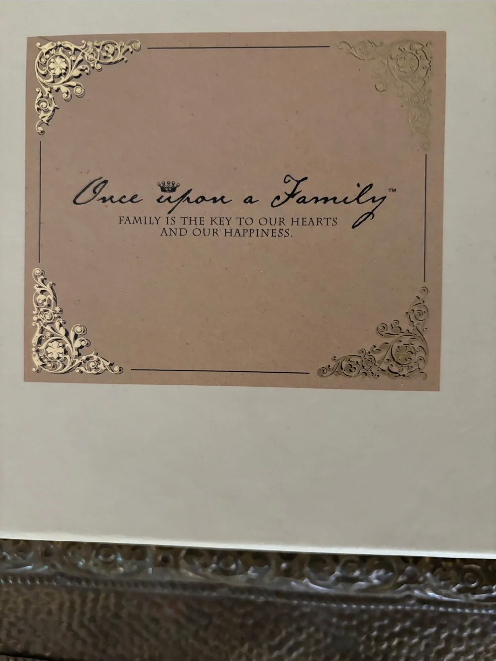 NWT “Once Upon A Family” “Birthday Book” Photo Album with 24 expandable pages.
